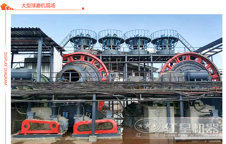 球磨機工作現(xiàn)場