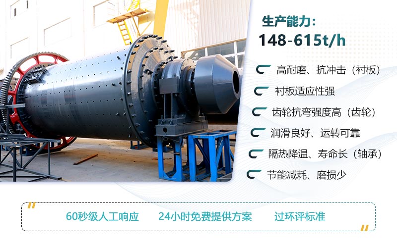 大型球磨機(jī)性能優(yōu)深受用戶(hù)喜愛(ài)